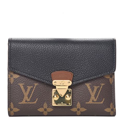 lv checkbook wallet|louis vuitton black small wallet.